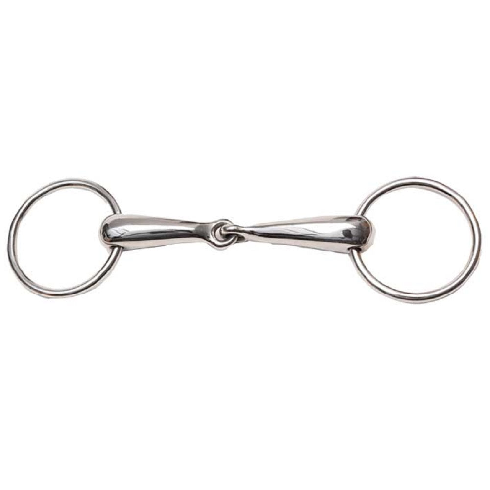 Hollow Mouth Ring Snaffle