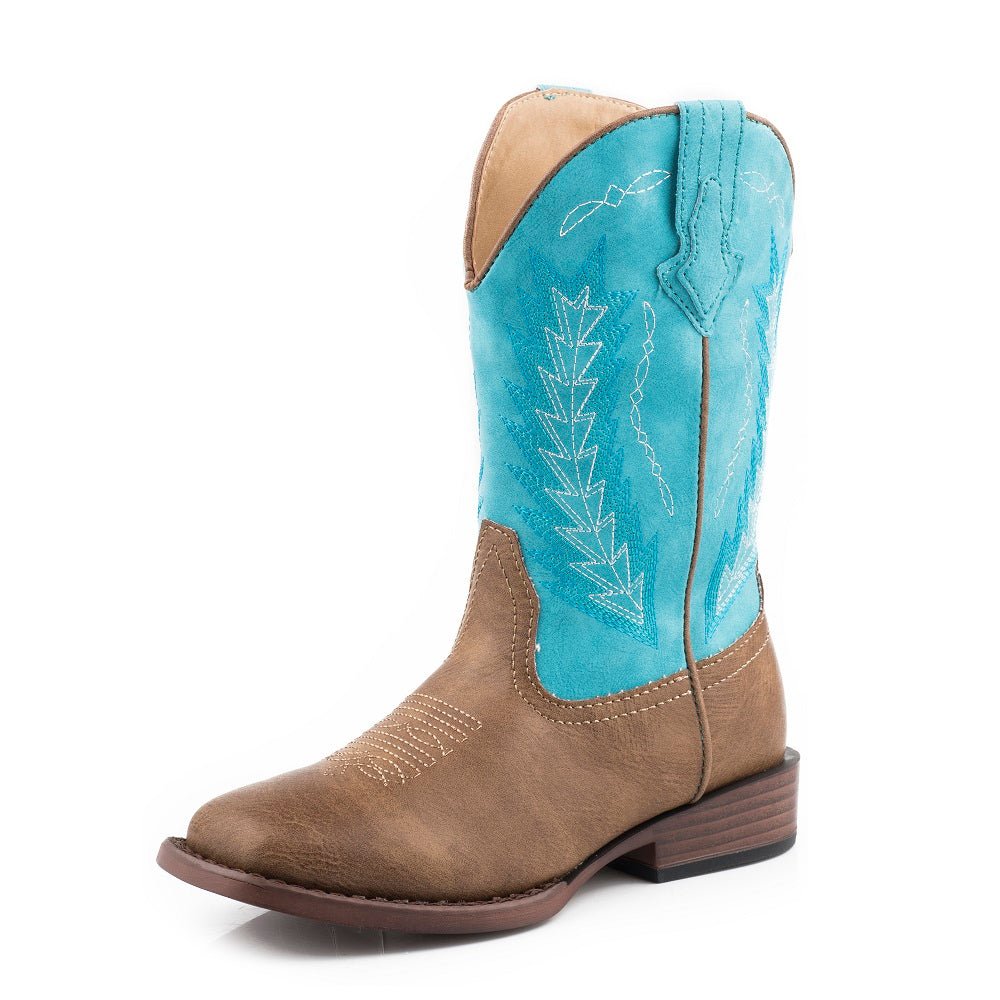 Roper Kids Billy | Tan / Turquoise