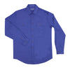 Just Country Mens Evan Shirt | Full Button | Blue
