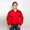 Just Country Mens Evan Shirt | Full Button | Chilli