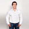 Just Country Mens Evan Shirt | Full Button | White
