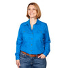 Just Country Womens Brooke Shirt | Full Button| Blue Jewel