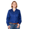Just Country Womens Brooke Shirt | Full Button | Cobalt
