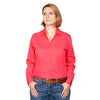 Just Country Womens Brooke Shirt | Full Button | Raspberry