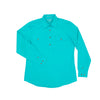 Just Country Womens Jahna Shirt | Half Button | Turquoise