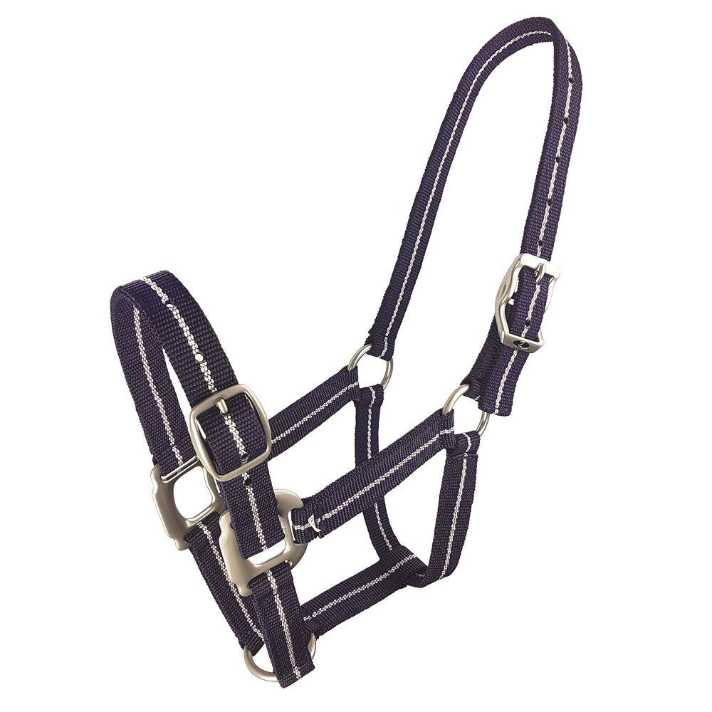 Metallic Stripe Halter