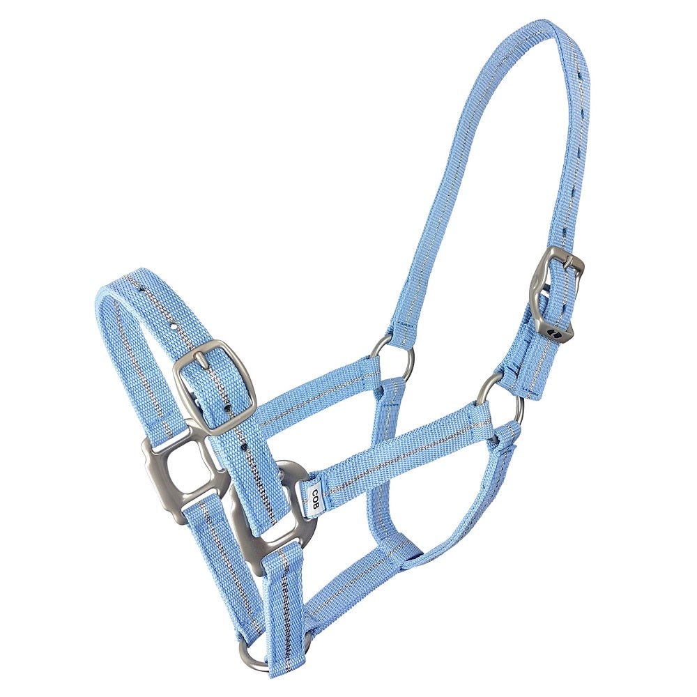 Metallic Stripe Halter