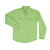 Just Country Girls Kenzie Shirt | Half Button | Lime Green