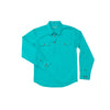 Just Country Girls Kenzie Shirt | Half Button | Turquoise