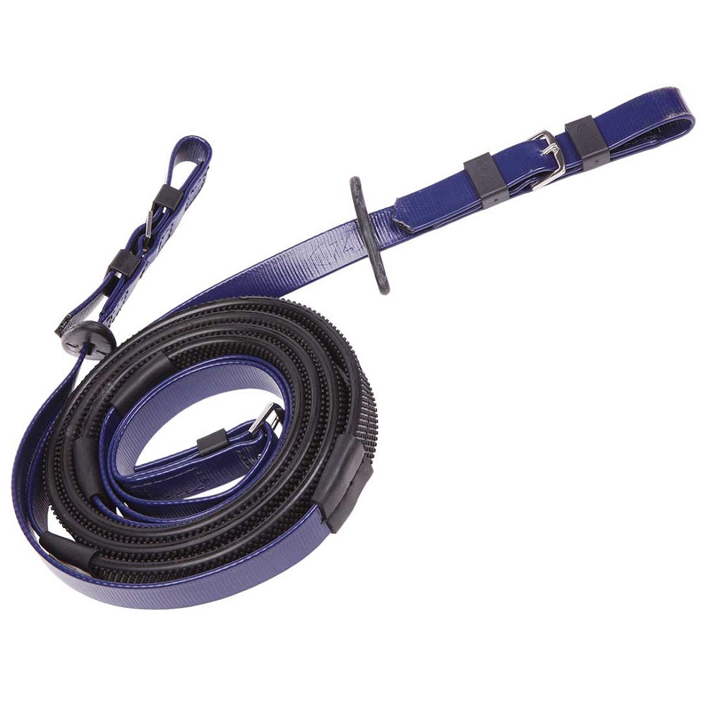 Zilco 19mm Reins | Buckle End | Black Grip