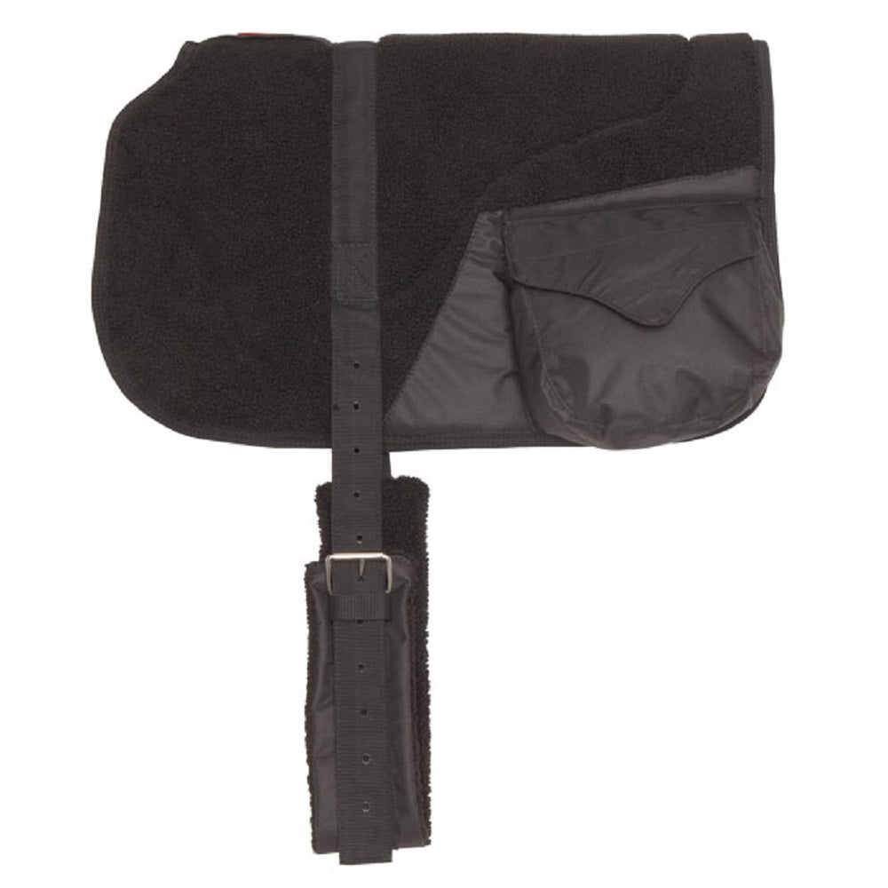 Zilco Fleece Bareback Pad | Black