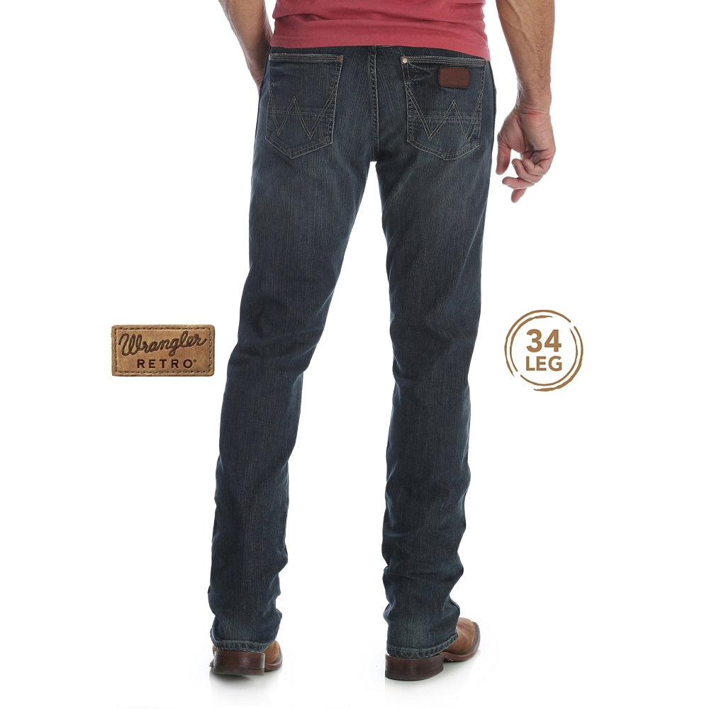 Wrangler Mens Jeans| Jerome | Retro Slim Straight | 34 Leg