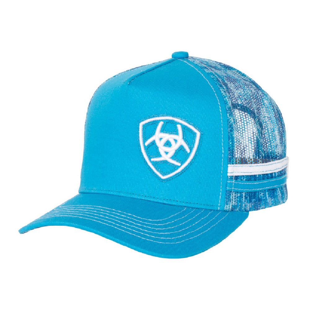 Ariat Digi Camo Trucker Cap Blue Jewel