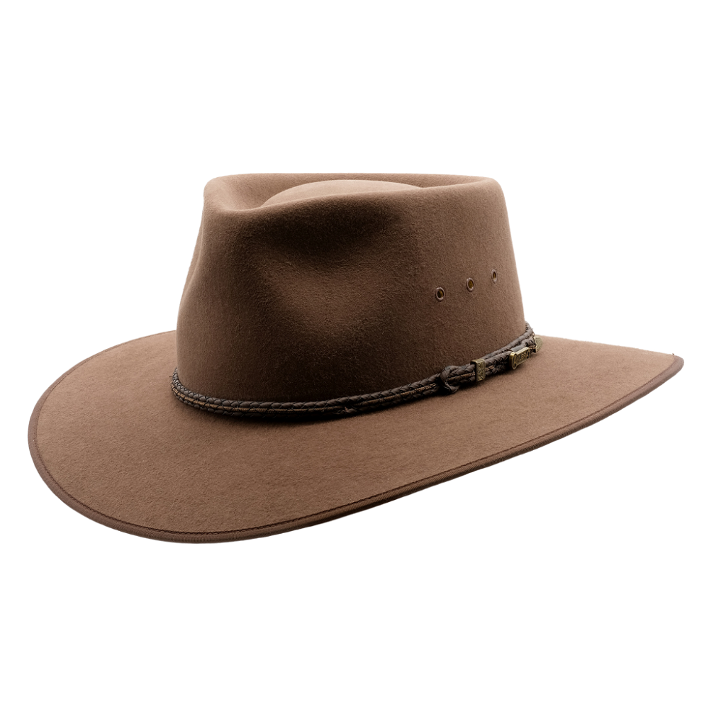 Akubra Cattleman Hat in Fawn