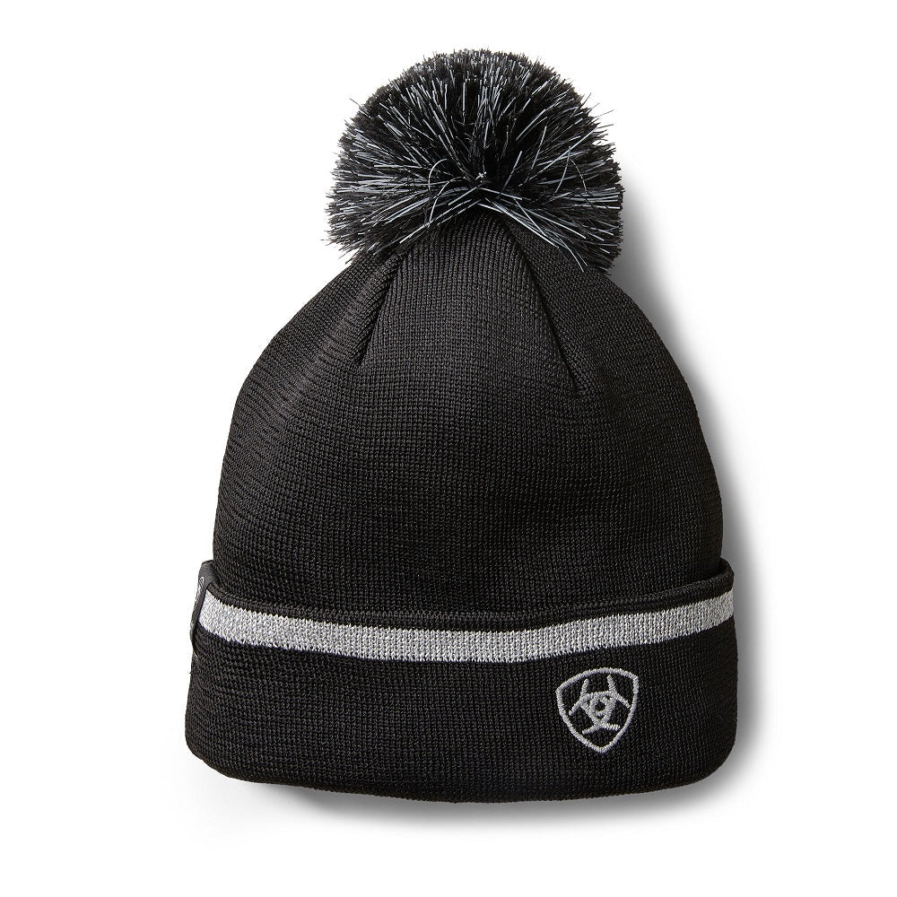 Ariat Unisex AriatTEK Reflective Beanie in Black