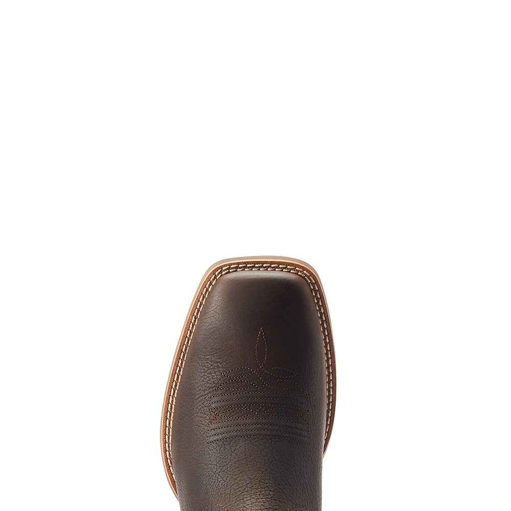 Ariat Mens Cowpuncher VentTek | Dark Brown &amp; Mustard