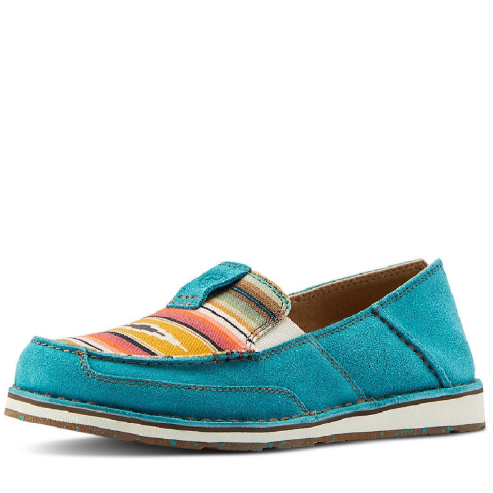Ariat Womens Cruiser | Teal Suede / Turquoise Serape