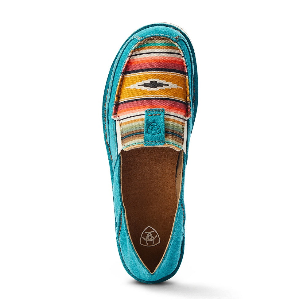 Ariat Womens Cruiser | Teal Suede / Turquoise Serape