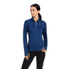 Ariat Womens Prophecy 1/4 Zip Baselayer | Estate Blue