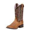 Ariat Womens Quickdraw Western Boot Badlands Brown / Wicker B Width