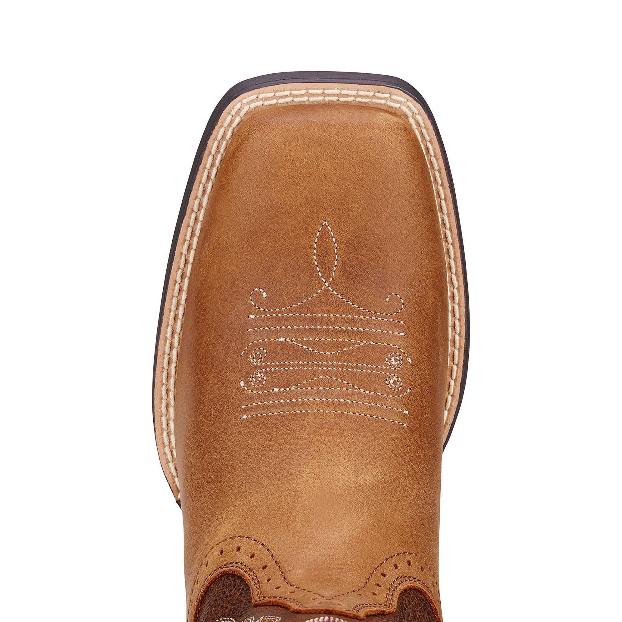 Ariat Womens Quickdraw Western Boot Badlands Brown Wicker B