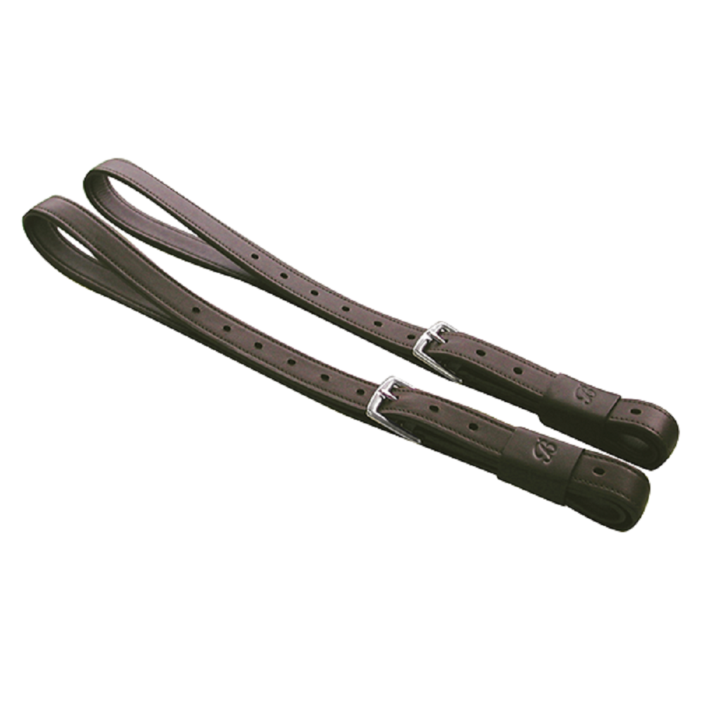 Bates Stirrup Leathers | Stock | Havana Brown