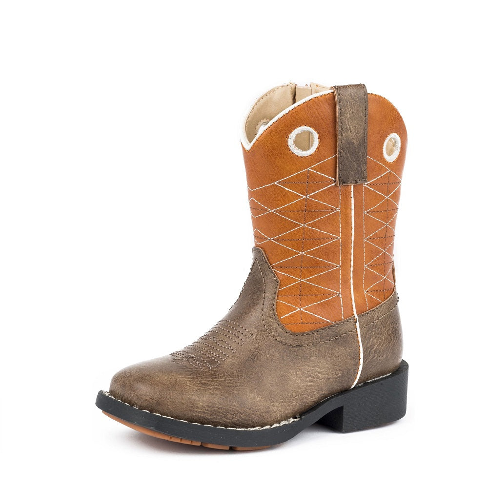 Roper Toddler Boone | Brown Orange