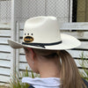 Brigalow Kids Cheyenne Western Hat | White