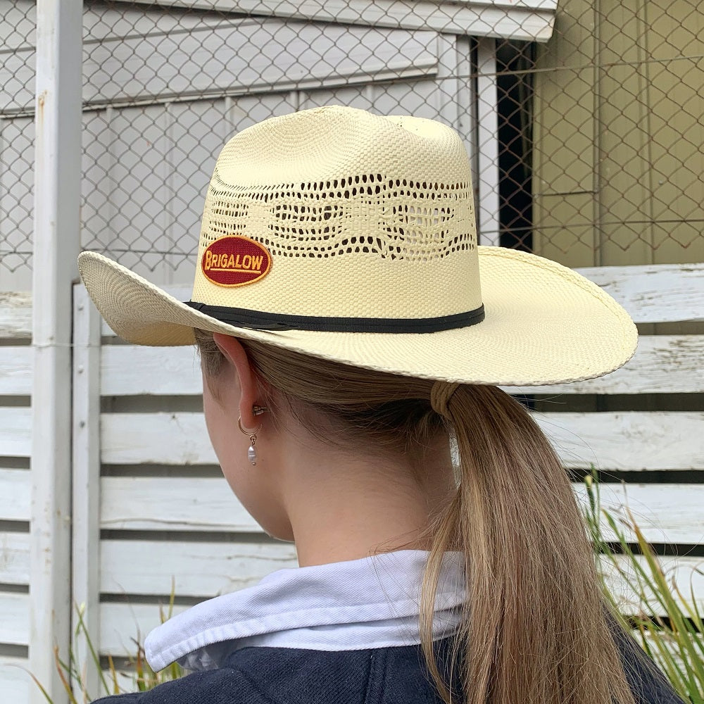 Brigalow Bronco Western Hat | Off White