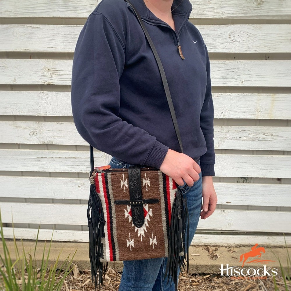 The Crossbody Woolen Western Bag