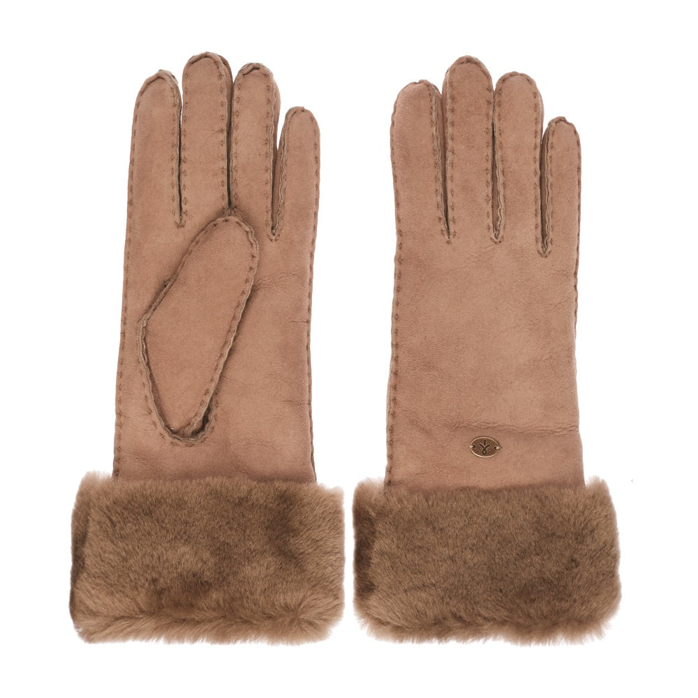 Emu Aus Apollo Bay Gloves Mushroom