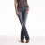 Ariat Womens Jeans | R.E.A.L™ Mid Rise Stretch Entwined Boot Cut | Marine | Extra Long Leg