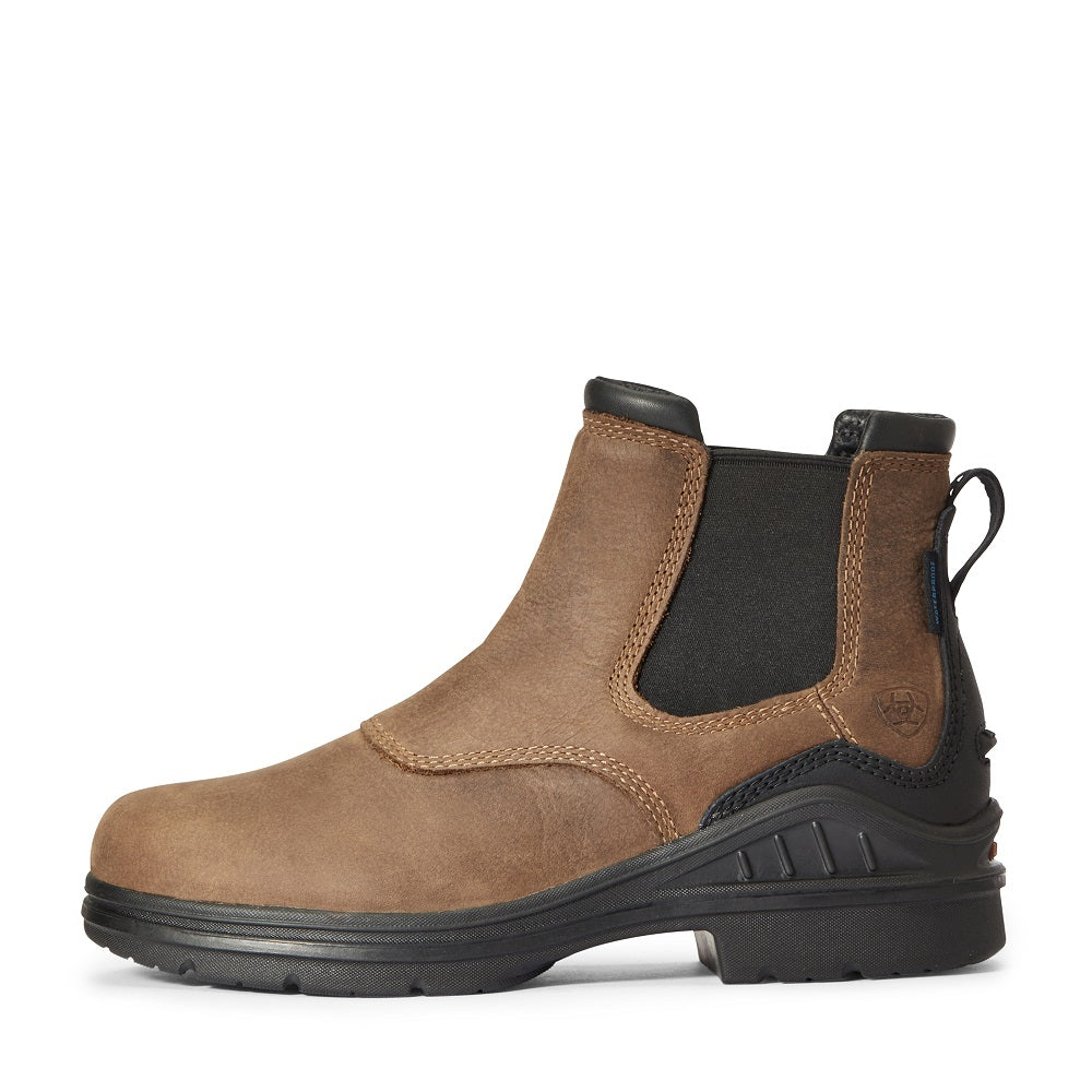 Ariat Womens Barnyard Twin Gore II H2O Antique Brown B Width