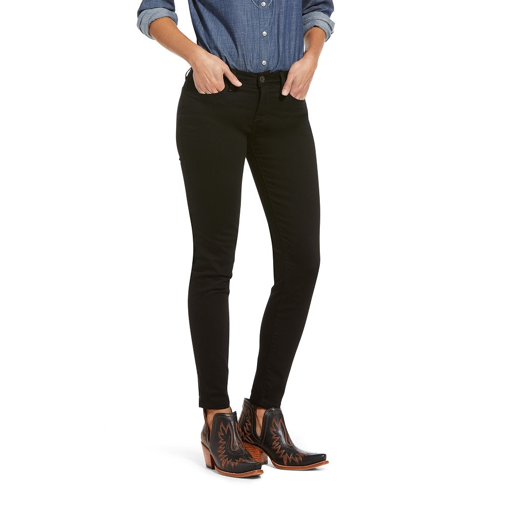 Ariat Womens Skinny Jean | Fovever Black | Regular Leg