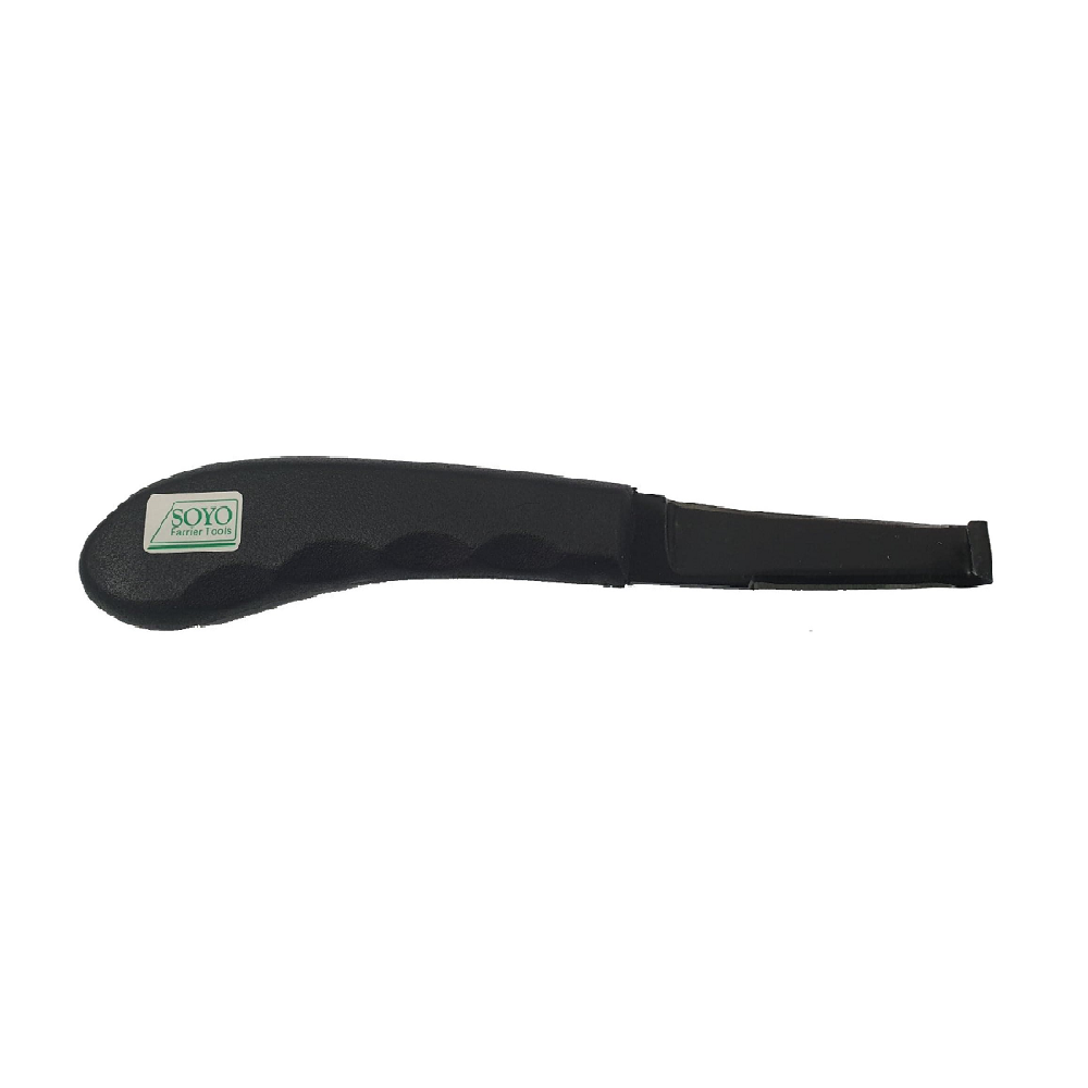 Soyo Carbon Steel Hoof Knife | Double edged