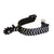 Fort Worth Black Steel Spurs | Arrow Pattern German Silver