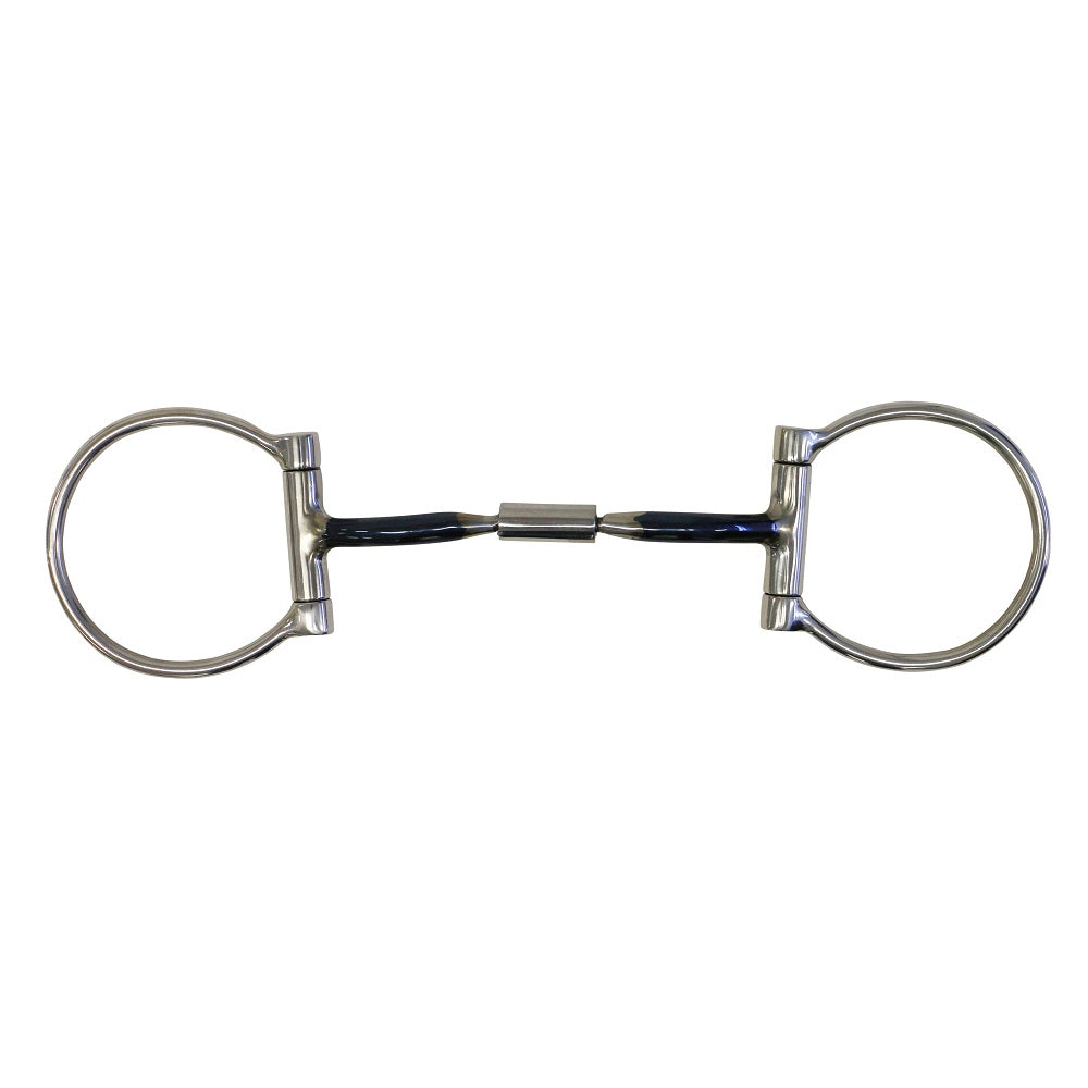 Fort Worth Blue Sweet Iron Snaffle | Curved Mouth Barrel