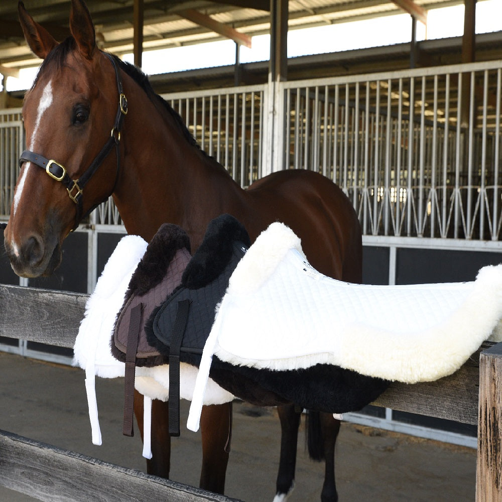 Grainge Merino Half Pad Cream Hiscocks