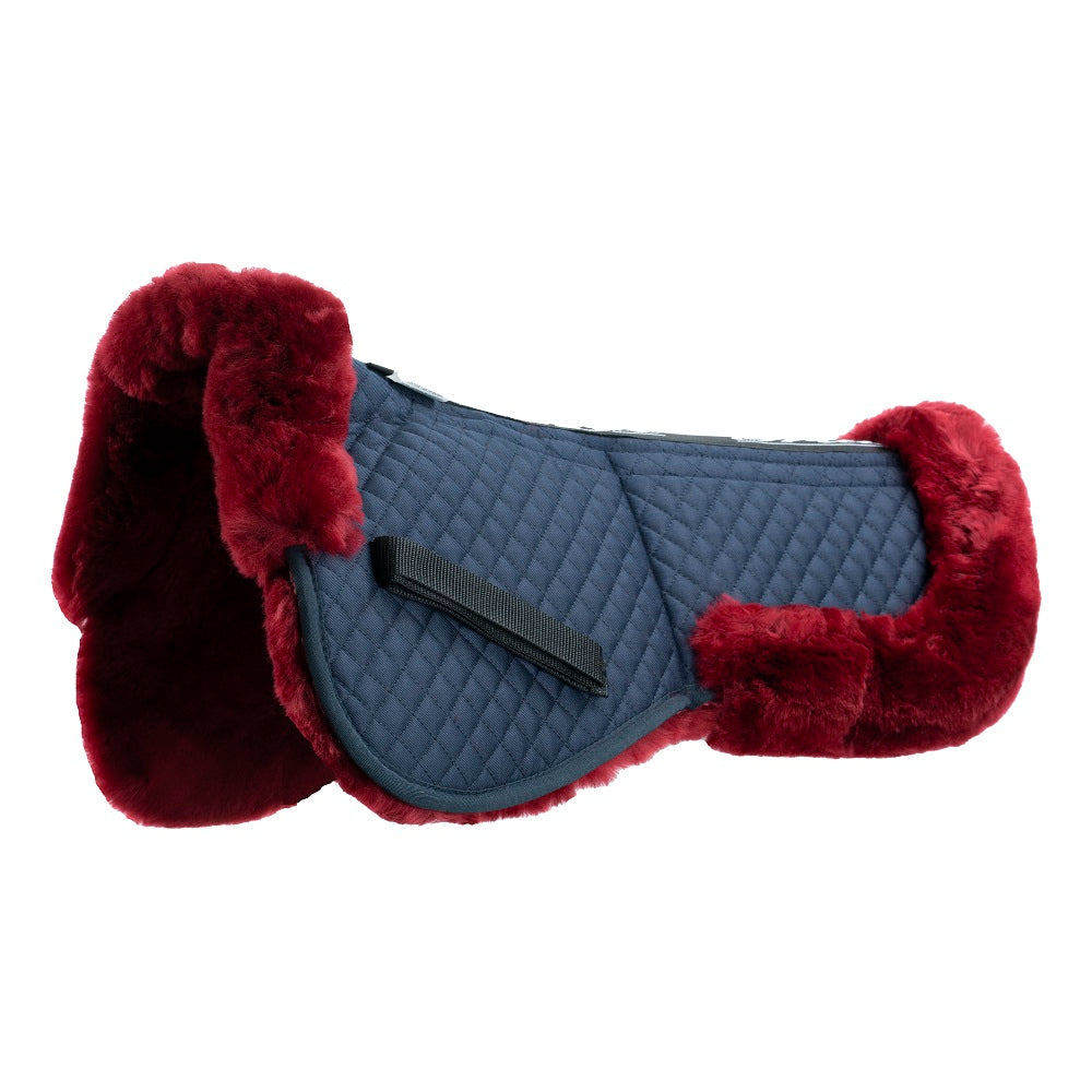 Grainge Merino Balance Pad Navy / Burgundy