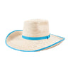 Sunbody Ava Hat | Aqua Dots