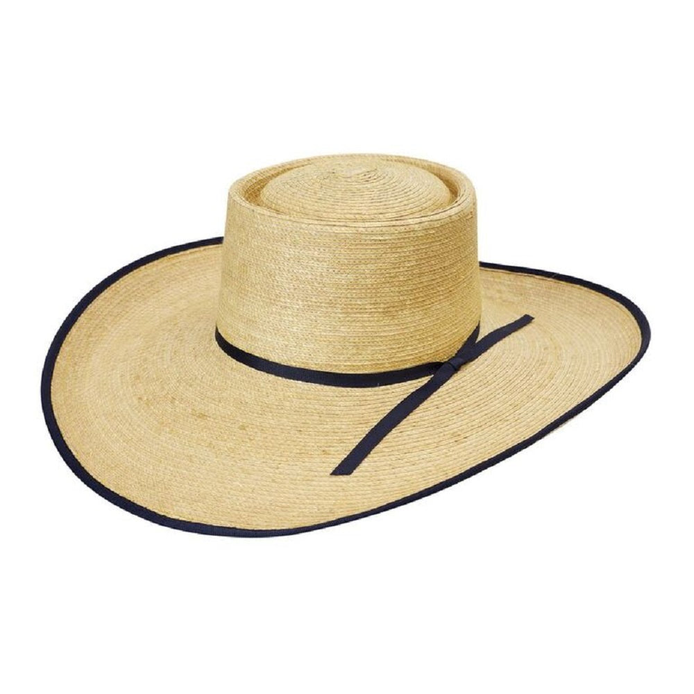 Sunbody Hat Reata 5 inch Brim | Oak / Navy Bound Edge