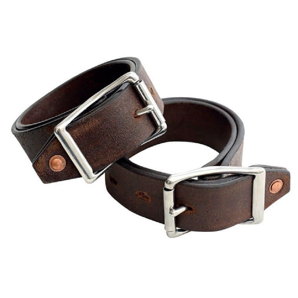 Tanami Double Leather Fetlock Hobble Straps