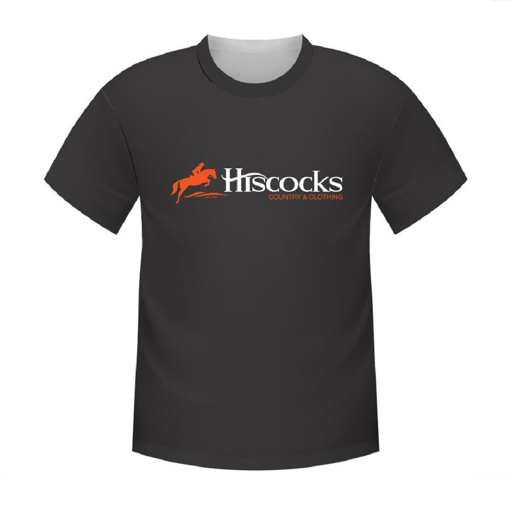 Hiscocks Mens Singature Tee | Charcoal