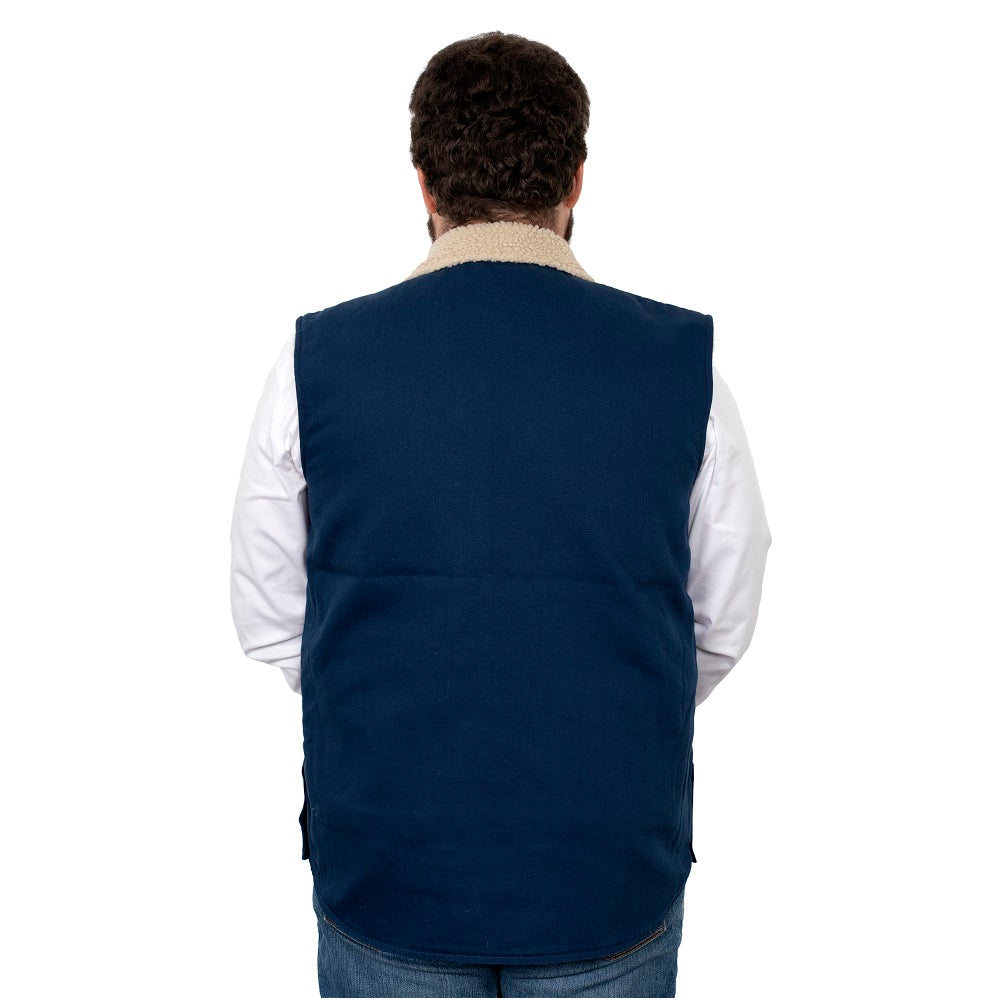 Just Country Mens Vest | Diamantina Sherpa