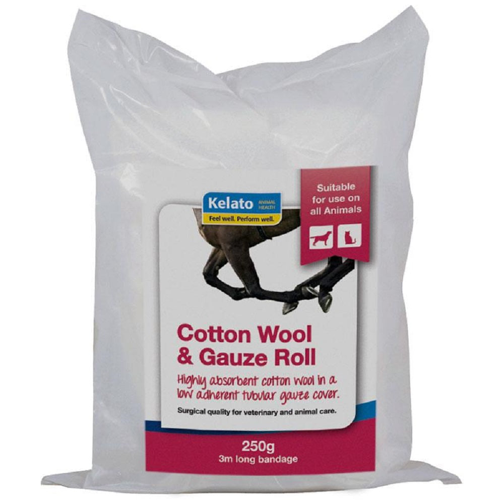 Kelato Cotton Wool And Gauze Roll | 250g