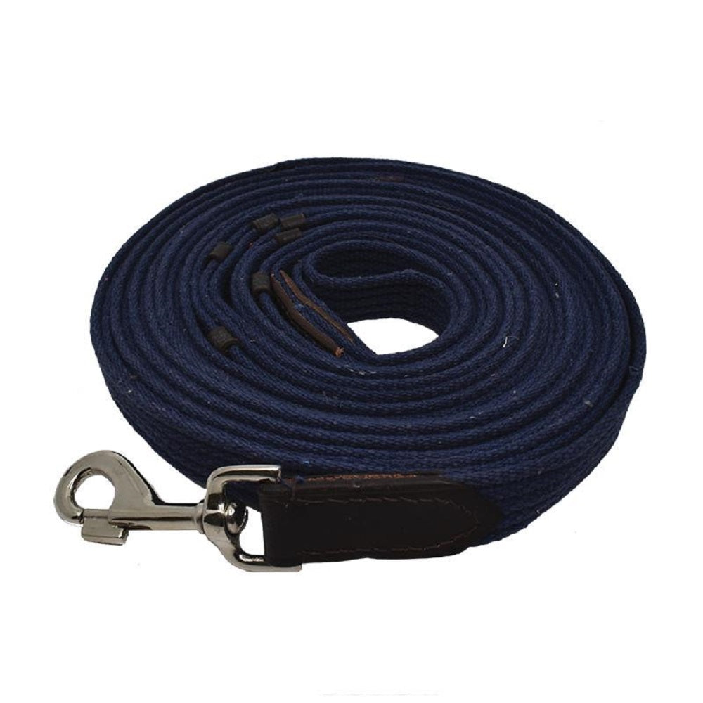 Academy Cotton Web Lunge Rein