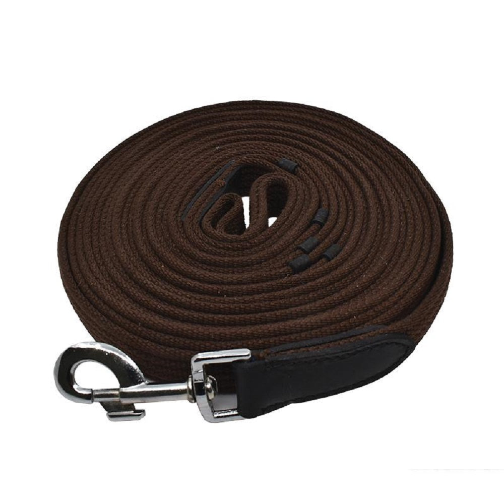 Academy Cotton Web Lunge Rein