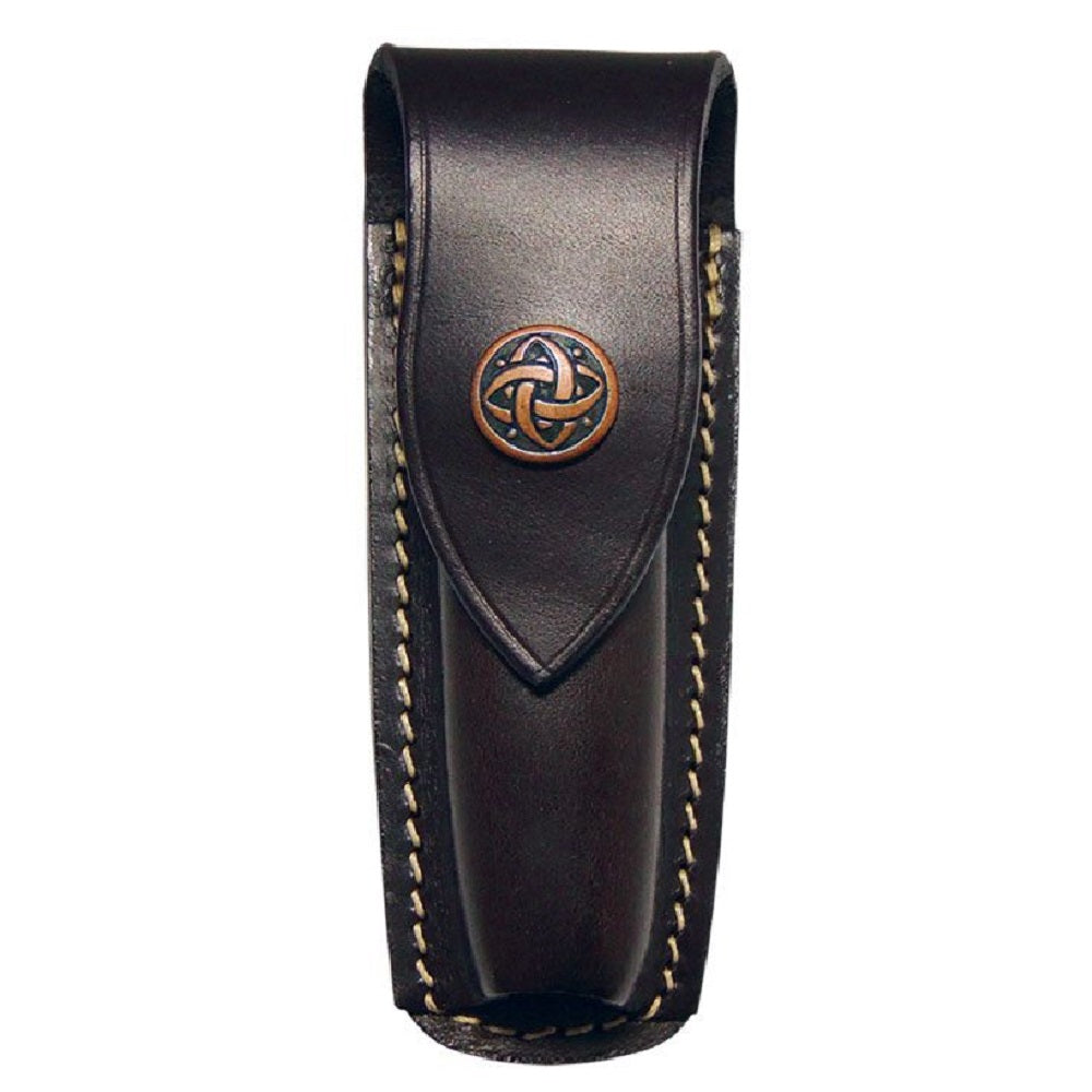 Australian Made Leather Knife Pouch | Upright