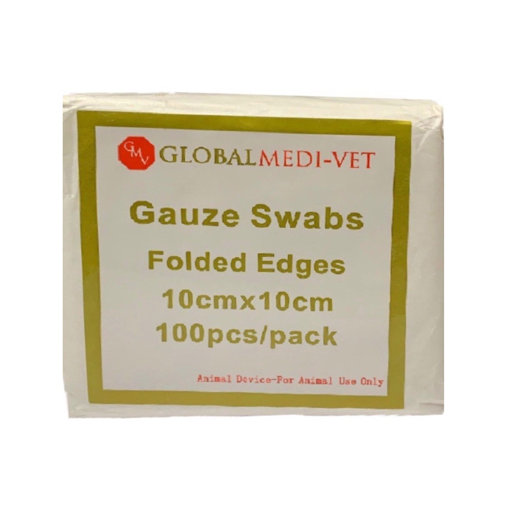 Gauze Swabs | 10cm x 10cm 8Ply | 100Pk