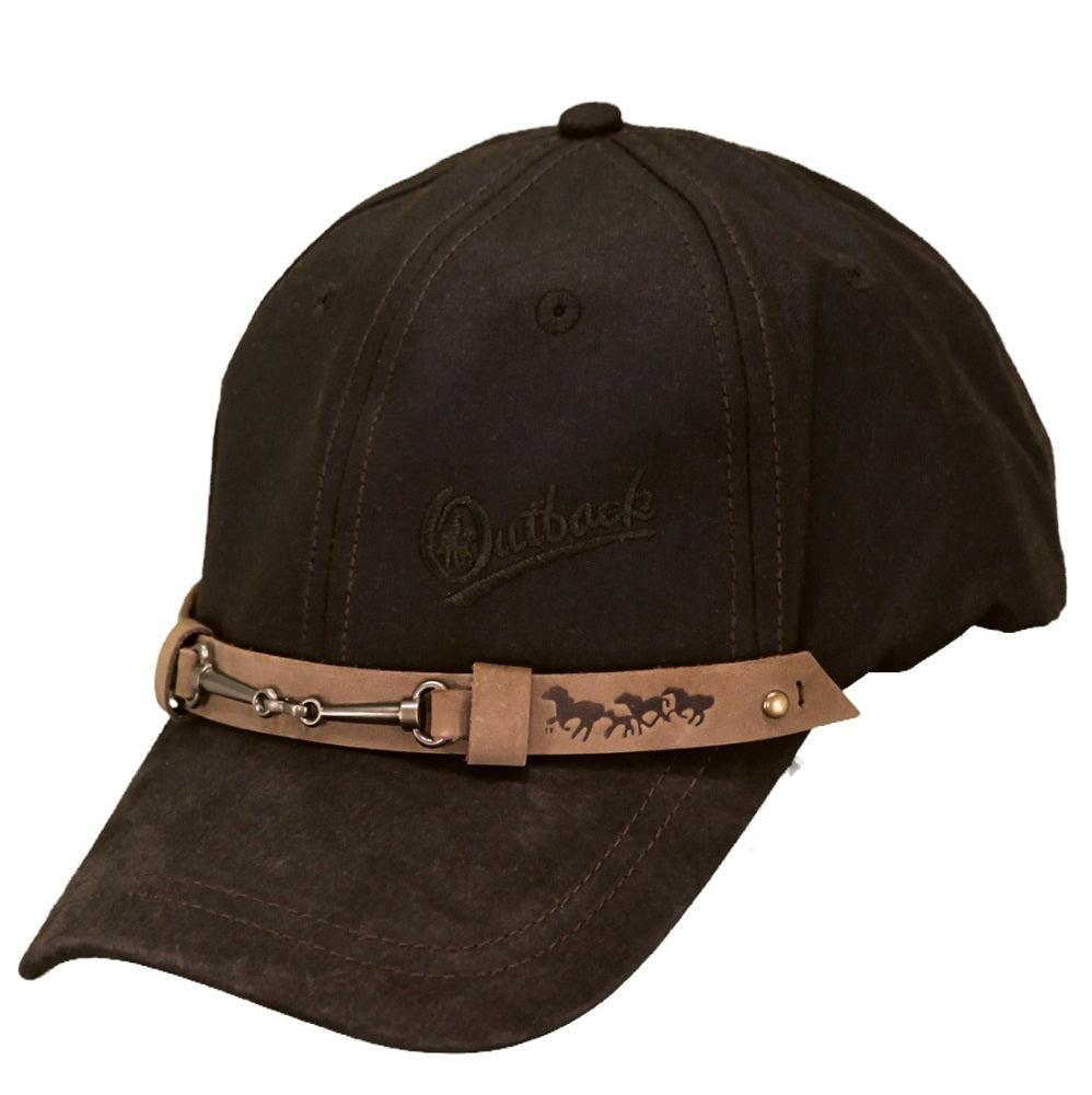 Outback Equestrian Cap | Brown